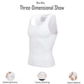 AlphaShape Men Compression Shapewear – Slimming Vest for Belly Control, Waist Training & Corrective Posture