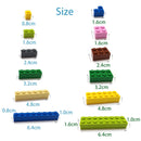 600PCS DIY Building Blocks Set – 12 Colors Educational Creative Bricks Compatible with 4037
