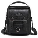 Jeep Buluo Men’s Leather Messenger Bag – Large Capacity Crossbody Shoulder Bag