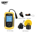 FFC1108-1 Portable Sonar Fish Finder – 100M Depth Echo Sounder with Alarm for Lake & Sea Fishing